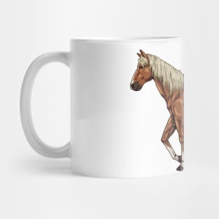 Drawing of a Haflinger Mug